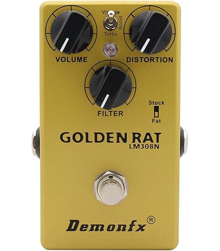 Amazon | Demonfx FAT MOUSE/Distortion - FUZZ ディストーション